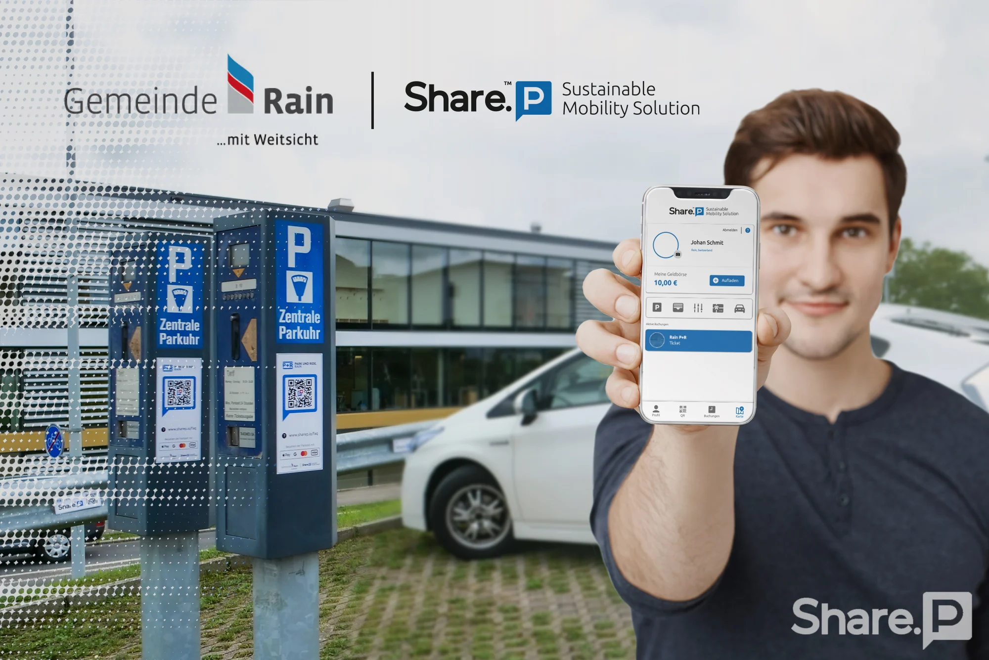 Share.P dient auch als Park&Ride! - Share.P
