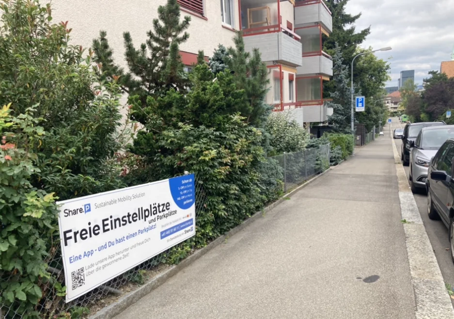 Parken in Zürich Führer - Bereiche, bezahlte Zonen, gemeinsame