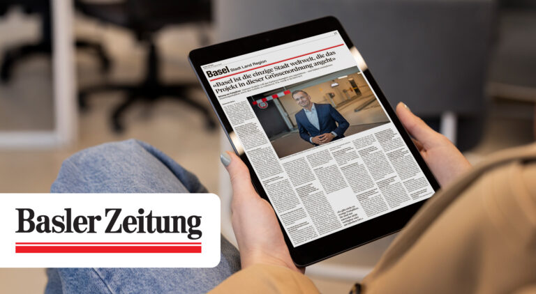 Basler Zeitung press coverage of ShareP parking management