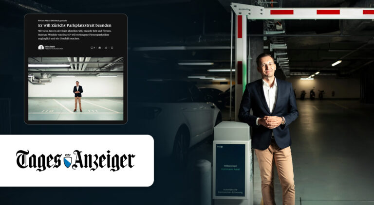 Tages-Anzeiger article about ShareP smart parking
